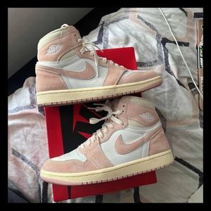 Authentic Womens Jordan 1 “Atmosphere” Pink